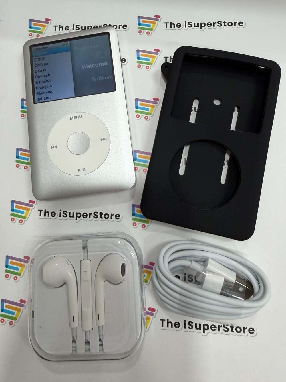 Refurbished Apple iPod Classic 7th Gen 120GB Silver SSD Upgrade 1 YR CPS WRNTY
